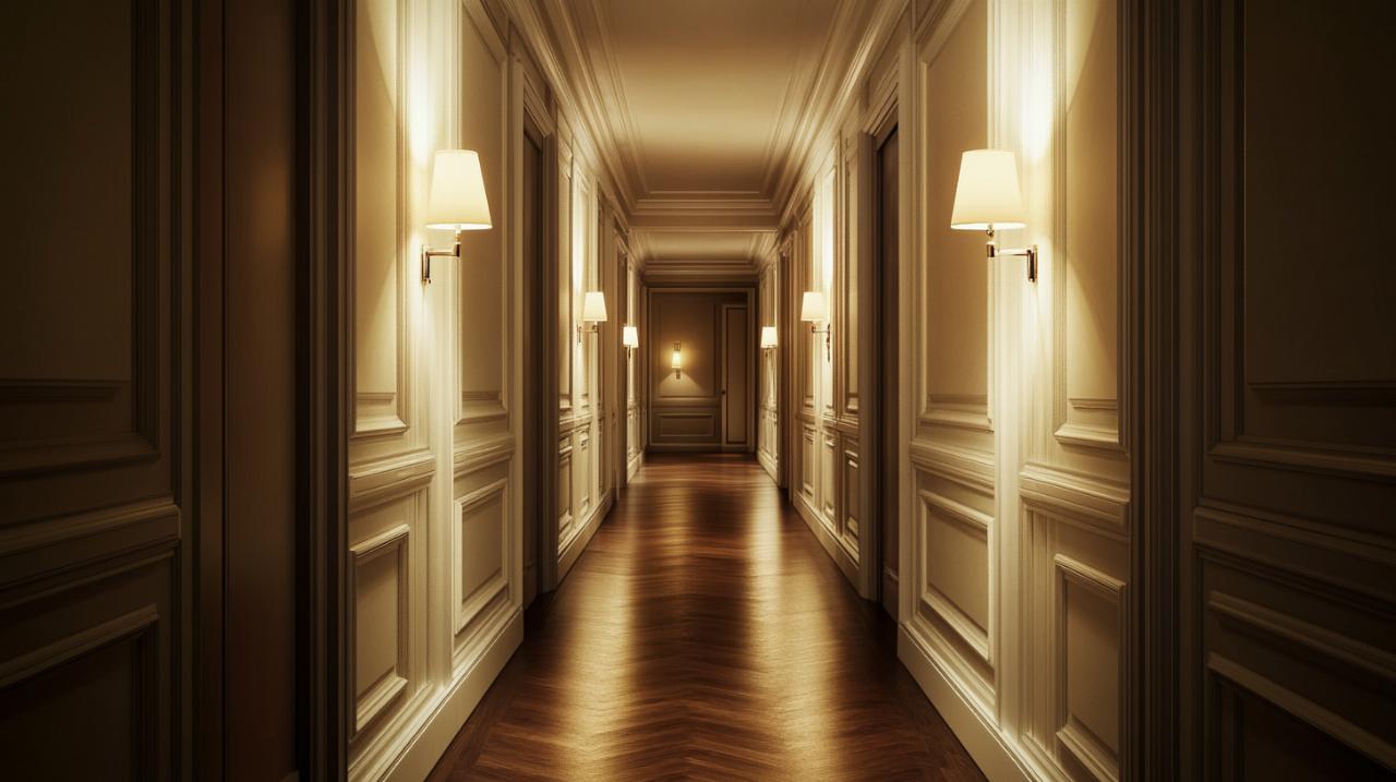 Cómo embellece tu pasillo con molduras de pared y sistemas de iluminación LED integrados